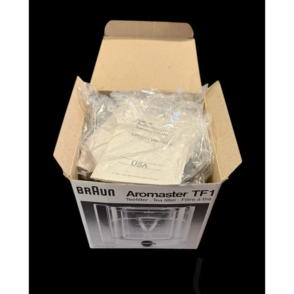 Braun Aromaster TF1 Pivoting Tea Filter - Replacement For Coffeemaker KF 40-92